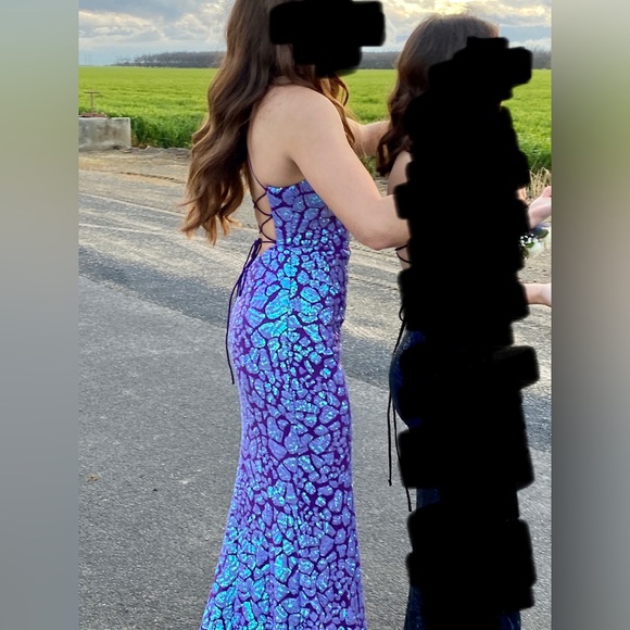 Anabel Nox style #S458, ultra violet, sz 2 - Picture 3 of 6